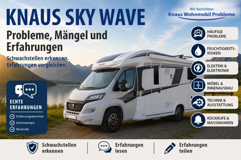 Knaus SKY WAVE – Probleme, Mängel und Erfahrungen