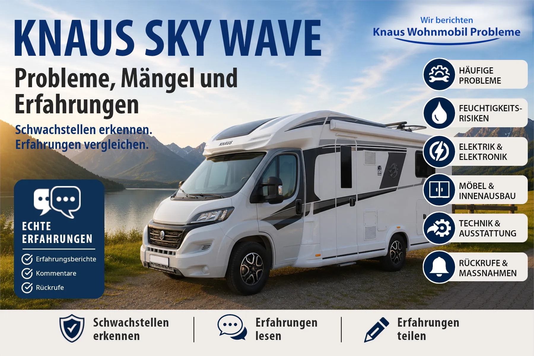 Knaus SKY WAVE – Probleme, Mängel und Erfahrungen