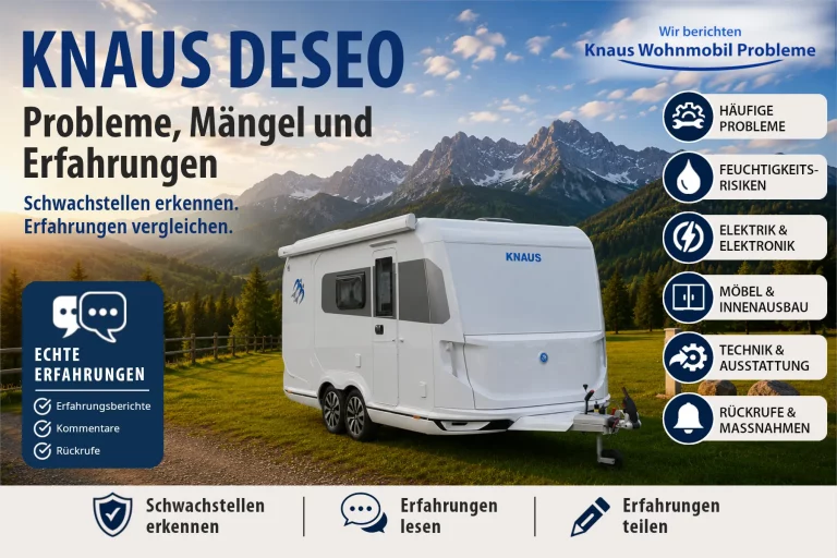 Knaus DESEO – Probleme, Mängel und Erfahrungen