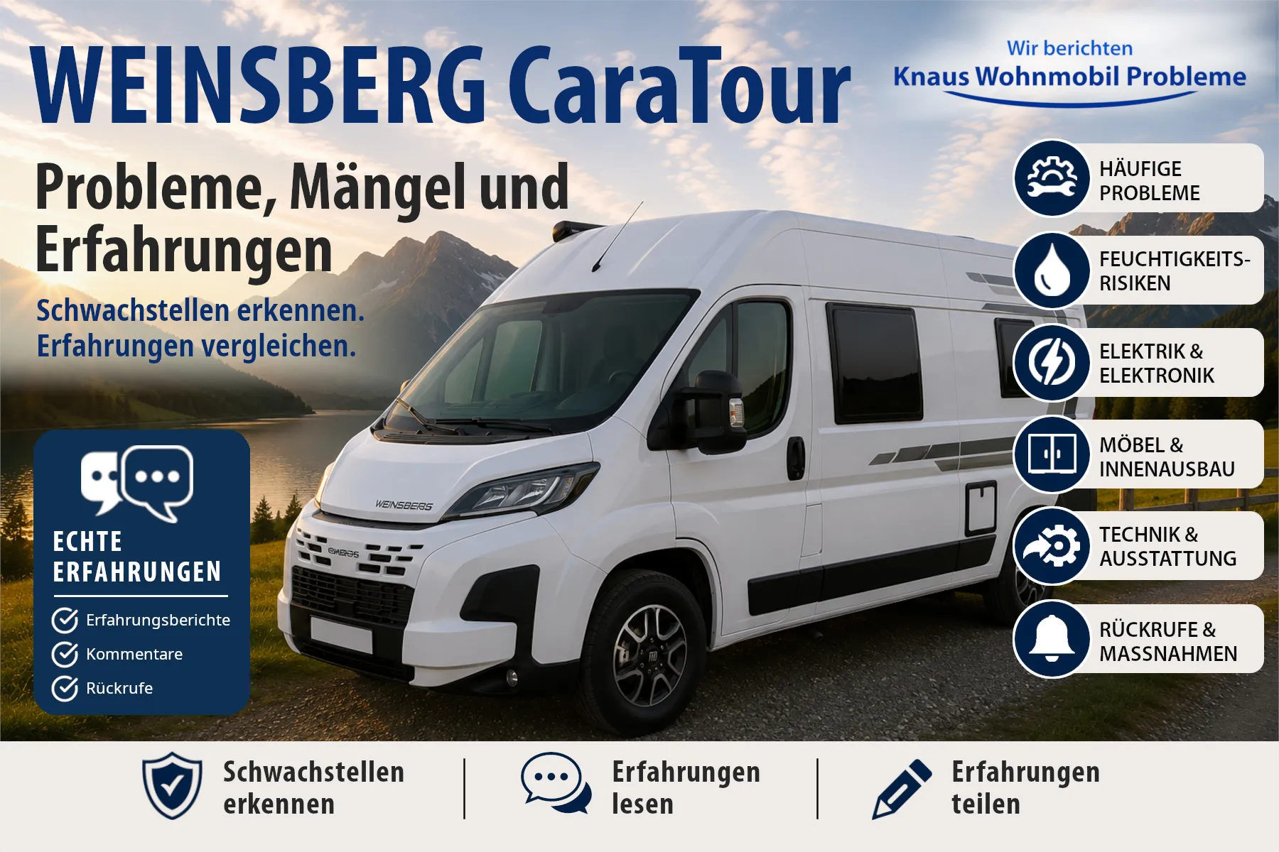 Weinsberg CaraTour – Probleme, Mängel und Erfahrungen