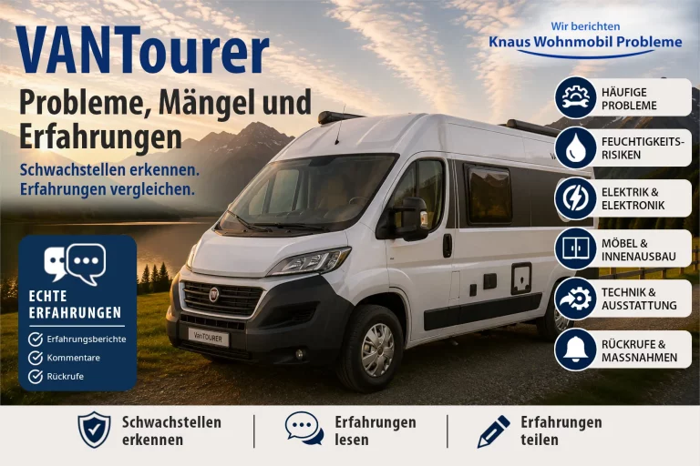 VANTourer – Probleme, Mängel und Erfahrungen