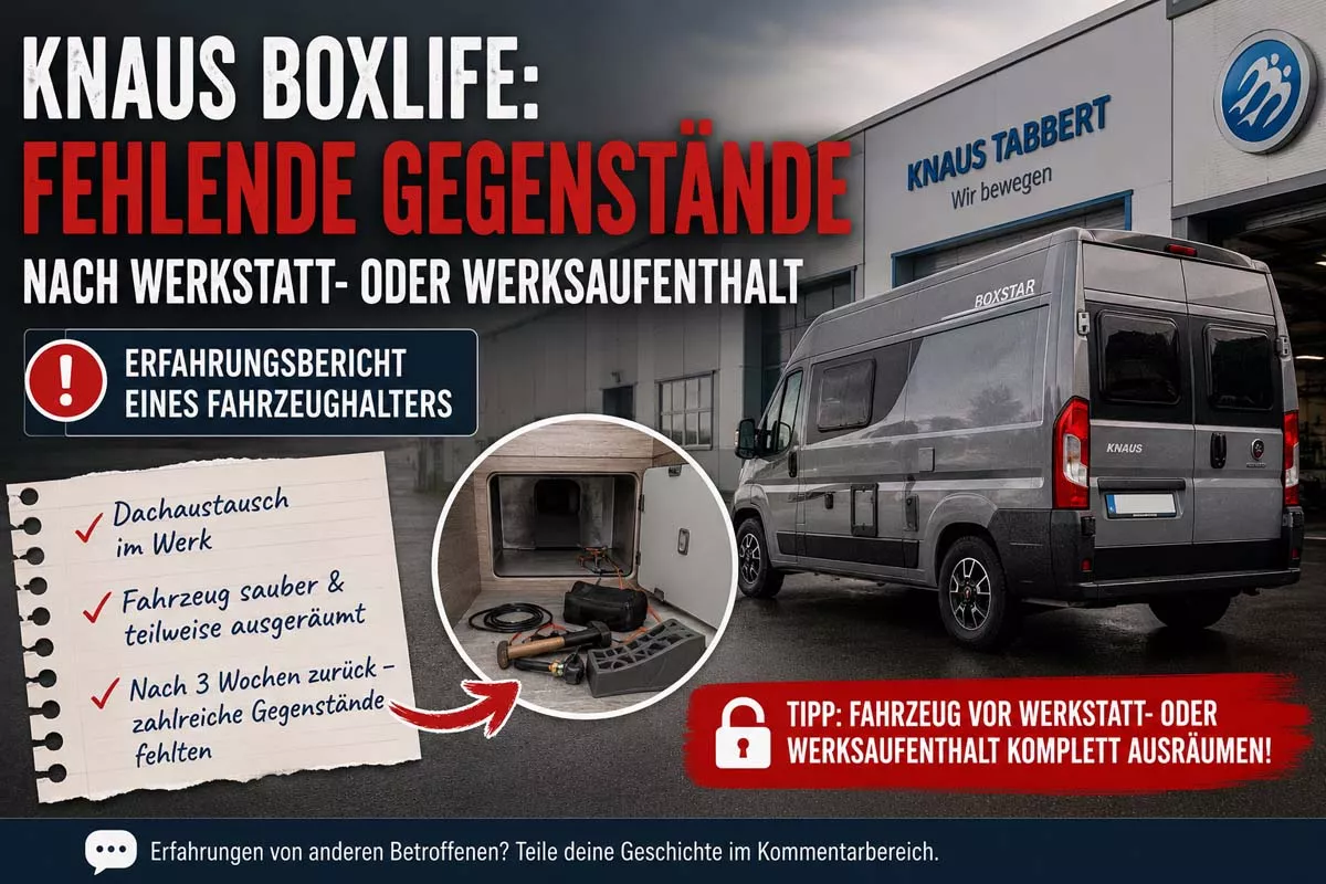 KNAUS BOXSTAR Erfahrungsbericht - Knaus Tabbert Werksaufenthalt