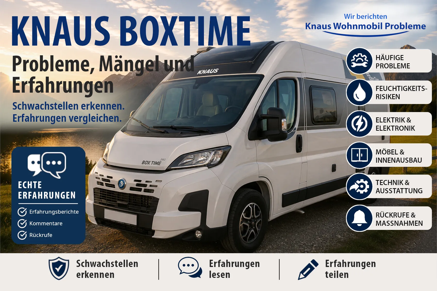Knaus BOXTIME - Probleme, Mängel und Erfahrungen