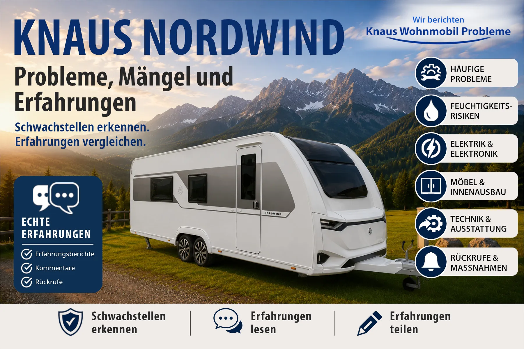 Knaus NORDWIND – Probleme, Mängel und Erfahrungen